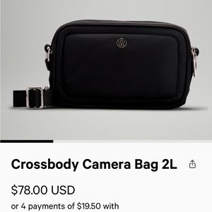 Lululemon Crossbody Camera Bag